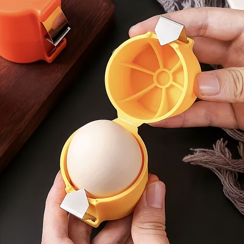 快速简易蛋壳分离器 - 手持式去蛋壳工具，烘焙、烹饪、早餐必备 - 家庭厨师的理想小工具 - 送礼佳选